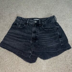 Pacsun black mom shorts